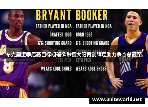 布克展望季后赛目标明确欲带领太阳再创辉煌助力争夺总冠军