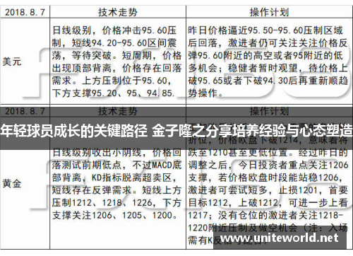 年轻球员成长的关键路径 金子隆之分享培养经验与心态塑造